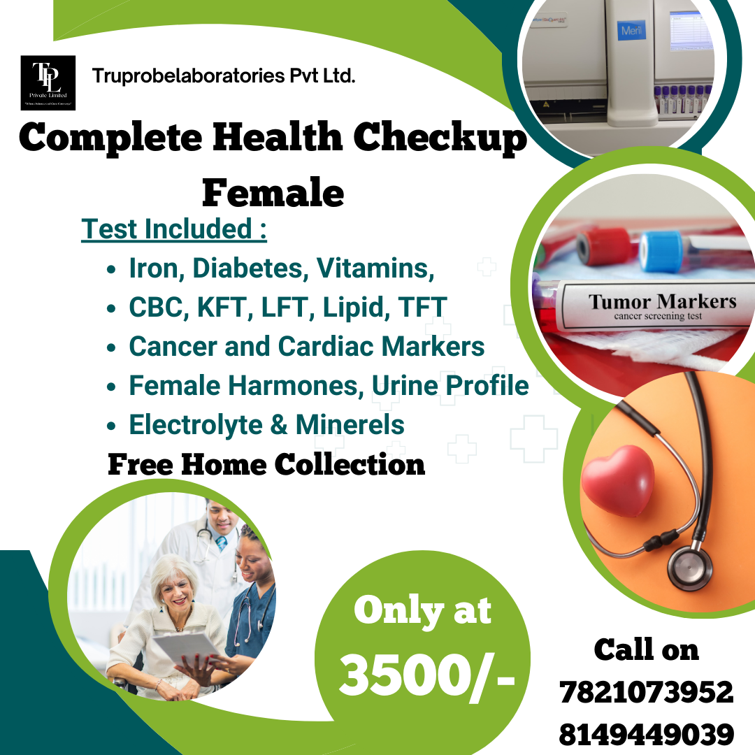 Complete Health Checkup For Female