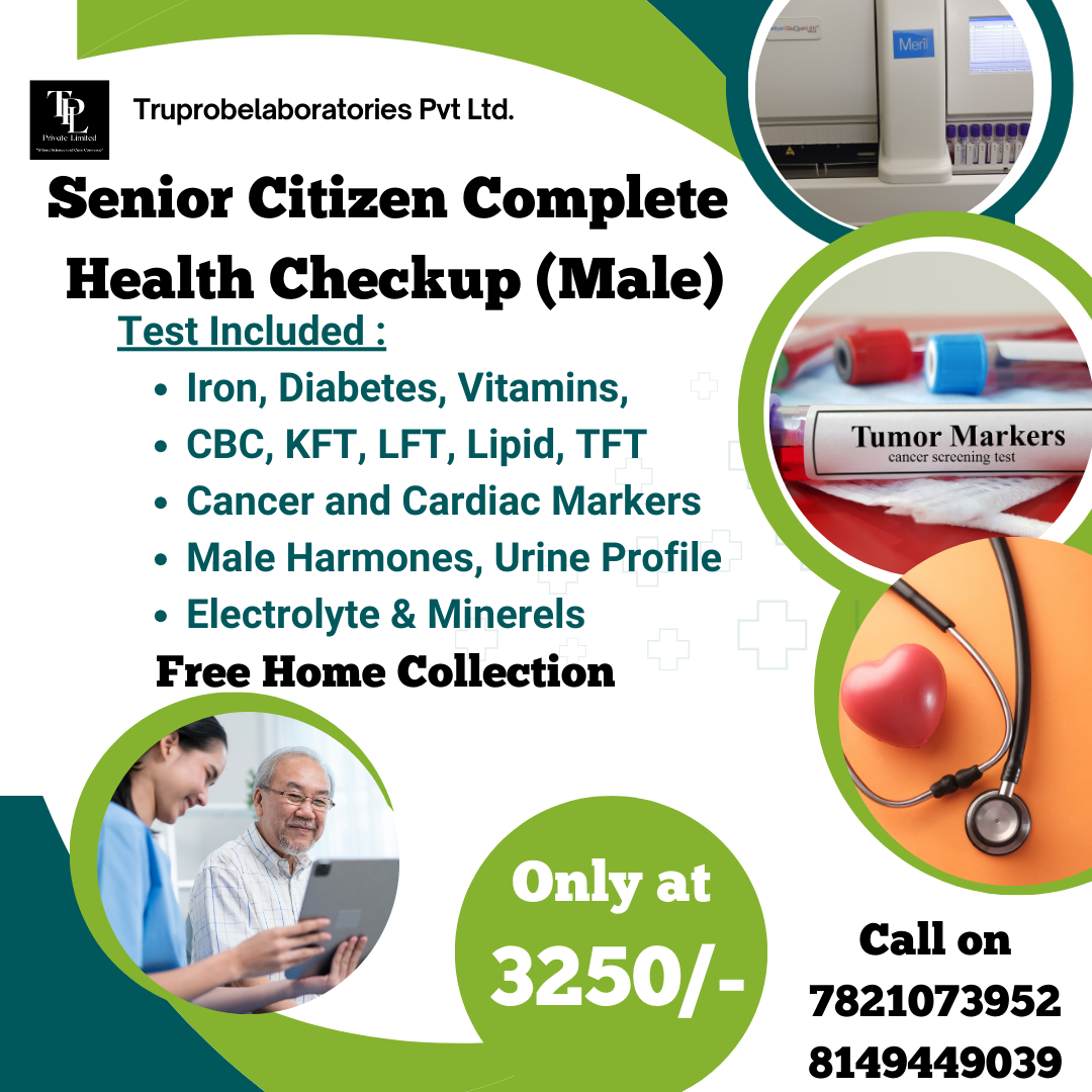 Senior Citizen Complete Health Checkup  (Male)